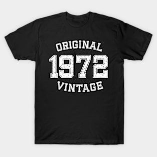 Vintage Original Born 1972 The Legend T-Shirt